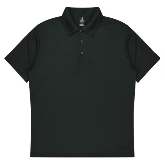 Hawksburn Mens Polos Black